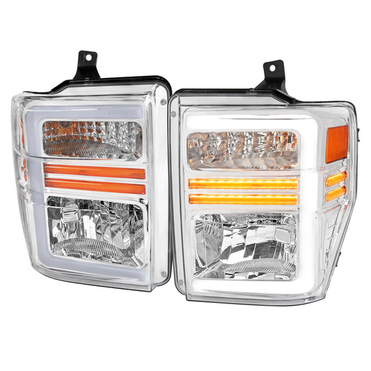 Spec-D 2008 F250 F350 F450 F550 headlights upgrade