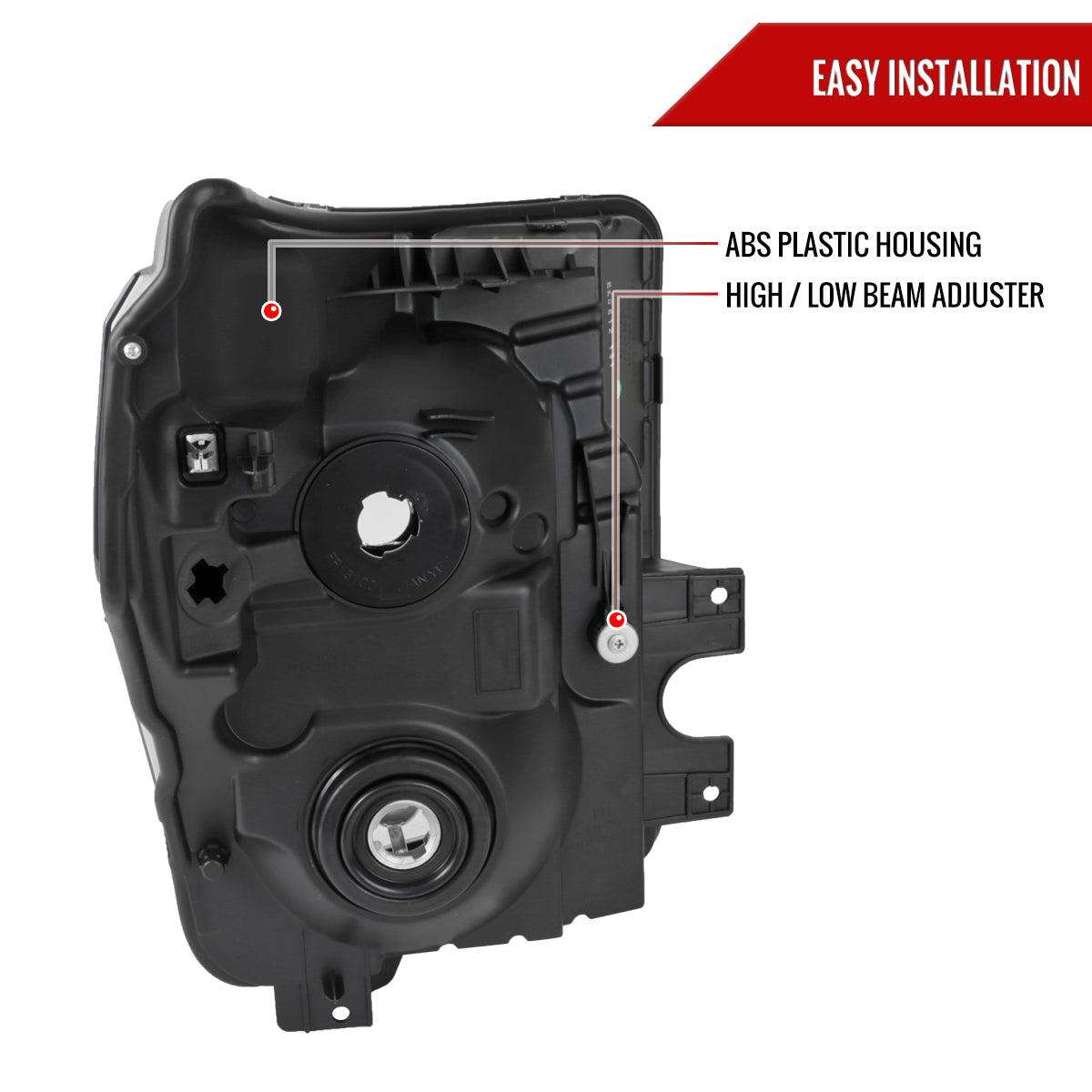 12 F-250 F-350 Super Duty Spec-D headlights