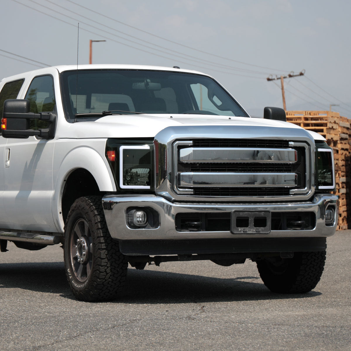 14 F-250 F-350 F-450 F-550 Spec-D black lighting upgrade