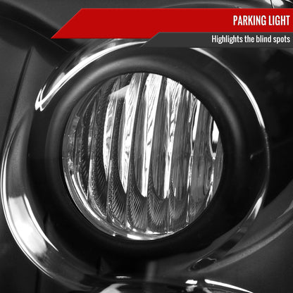 Spec-D 2001-2004 Nissan Frontier XE OE Style Black Headlights