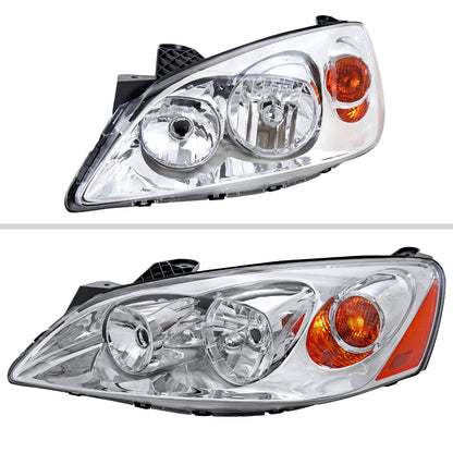 2006 Pontiac G6 OE Spec-D chrome aftermarket headlights