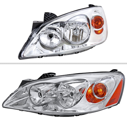 2006 Pontiac G6 OE Spec-D chrome aftermarket headlights