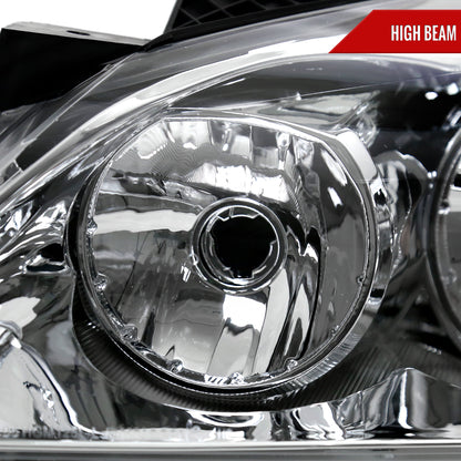 2008 Pontiac G6 OE Spec-D chrome headlights