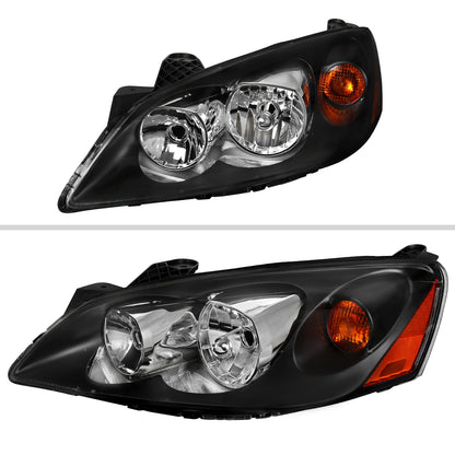 2006 Pontiac G6 OE Spec-D black aftermarket headlights