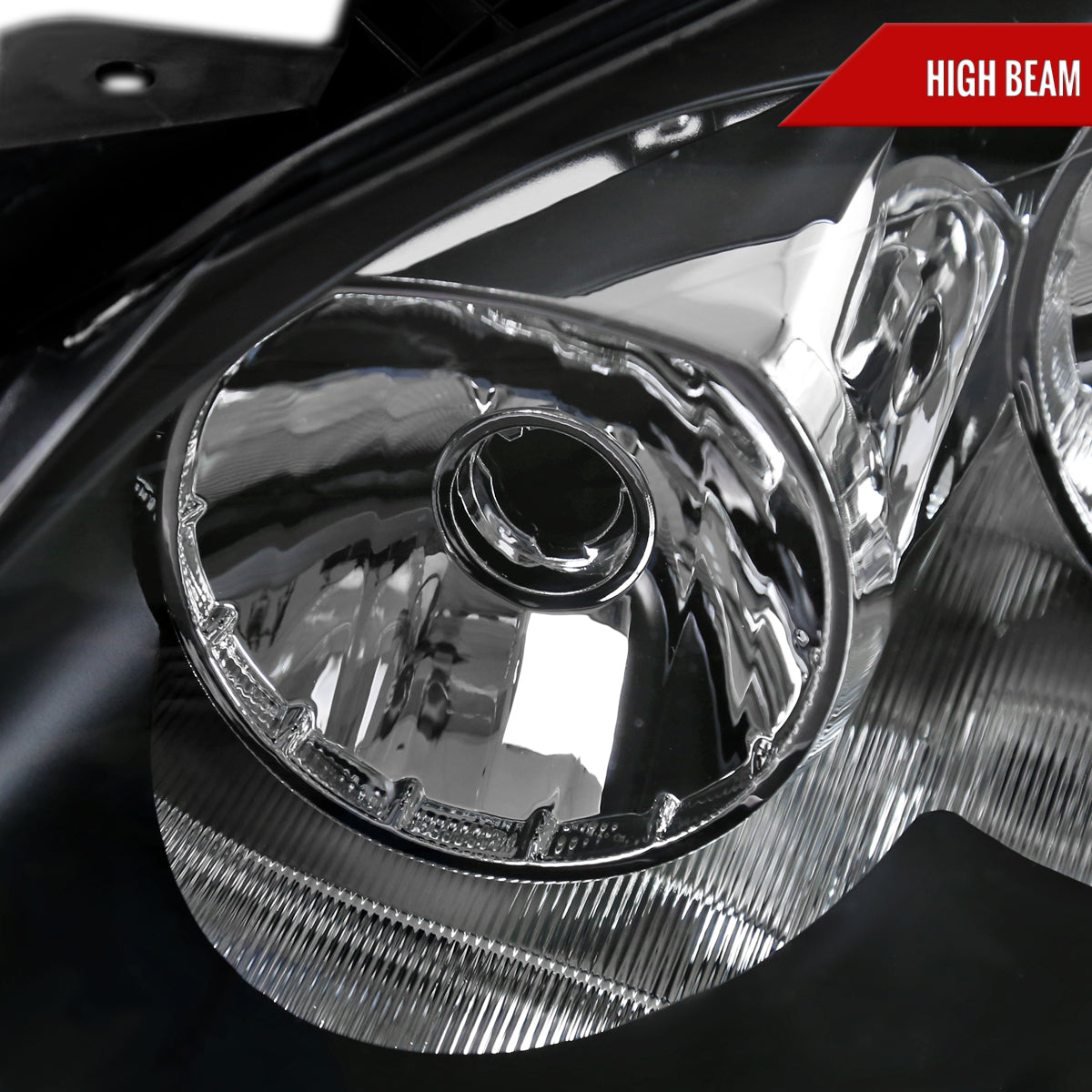 Spec-D 2005-2010 Pontiac G6 OE Style w/ Amber Reflectors Black Headlights