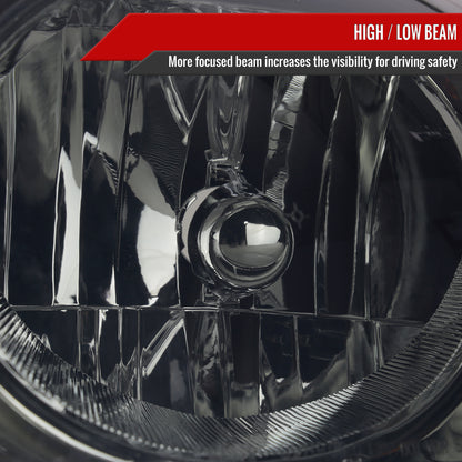 Spec-D 2008 Chevy HHR OE chrome headlights