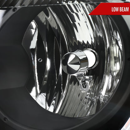 Spec-D 2001-2003 Toyota Highlander OE Style Black Headlights