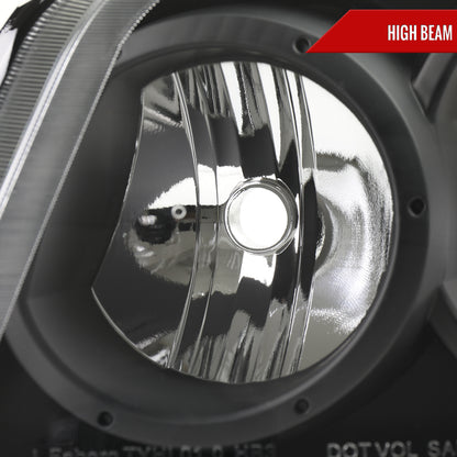 Spec-D 2001-2003 Toyota Highlander OE Style Black Headlights