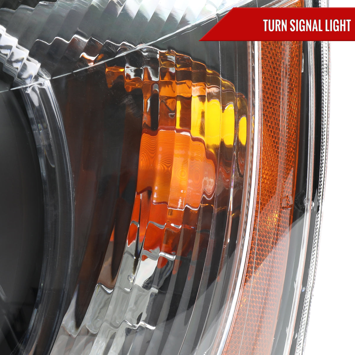 Spec-D 2001-2003 Toyota Highlander OE Style Black Headlights