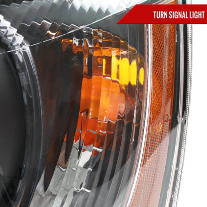 Spec-D 2001-2003 Toyota Highlander OE Style Black Headlights