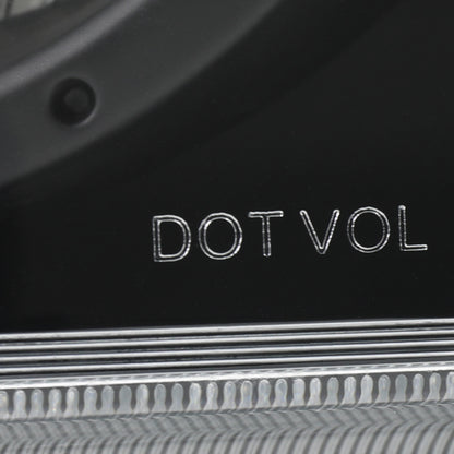 Spec-D 2001-2003 Toyota Highlander OE Style Black Headlights