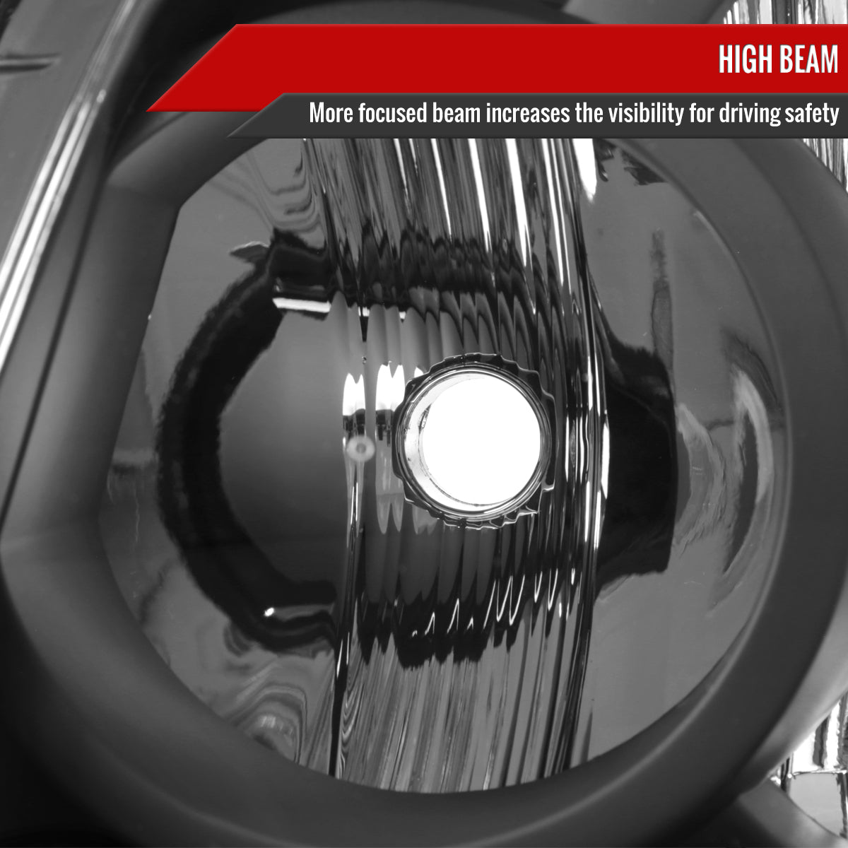 2007 Highlander Factory Spec-D black headlights