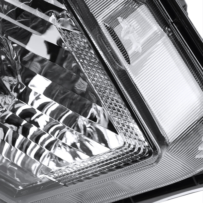 Spec-D 2016-2018 Honda HR-V Clear Crystal w/ Amber Reflector Passenger Headlights