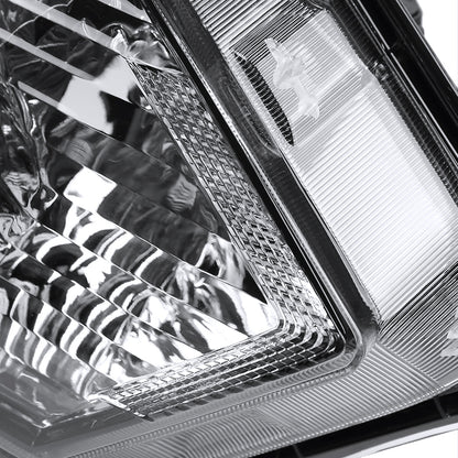 Spec-D 2016-2018 Honda HR-V Clear Crystal w/ Amber Reflector Passenger Headlights