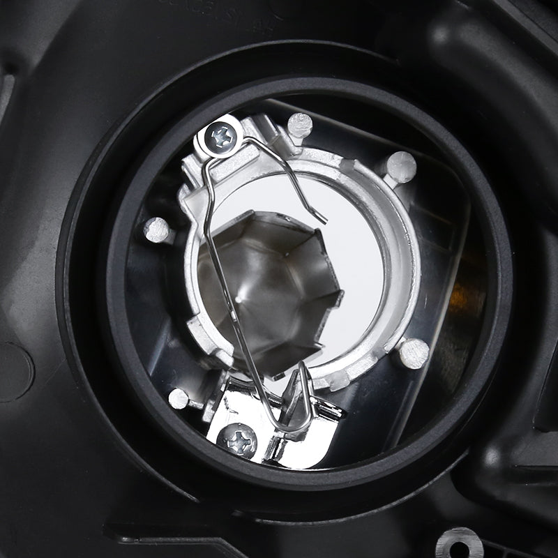 Spec-D 2016-2018 Honda HR-V Clear Crystal w/ Amber Reflector Passenger Headlights