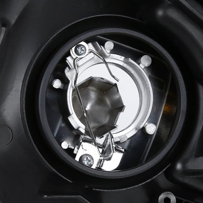 Spec-D 2016-2018 Honda HR-V Clear Crystal w/ Amber Reflector Passenger Headlights