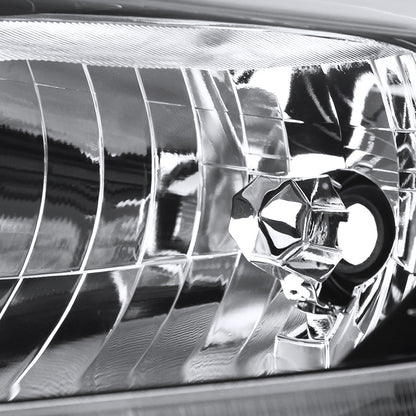 Spec-D 2016-2018 Honda HR-V Crystal w/ Amber Reflectors GL Black Headlights