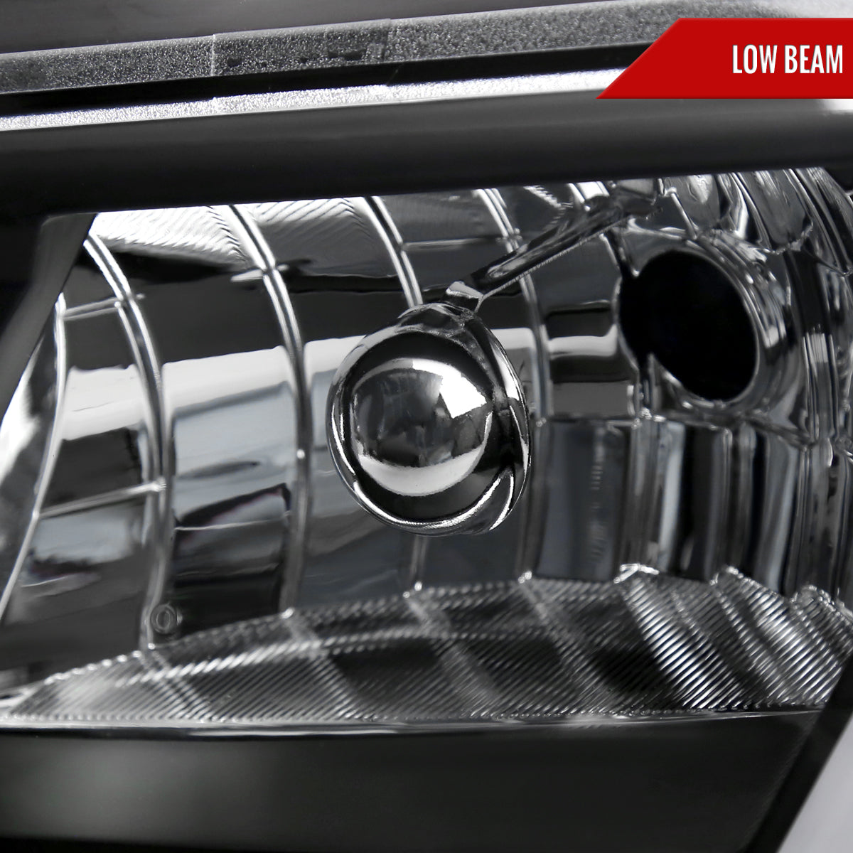 Spec-D 2000-2005 Chevrolet Impala LED Bar OE Style Black Headlights