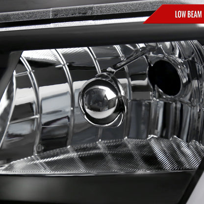 Spec-D 2000-2005 Chevrolet Impala LED Bar OE Style Black Headlights