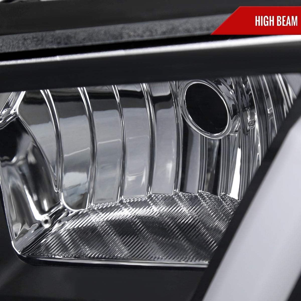 Spec-D 2000-2005 Chevrolet Impala LED Bar OE Style Black Headlights