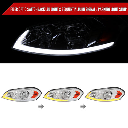 2007 -16 Impala Ltd Monte Spec-D aftermarket LED bar headlights