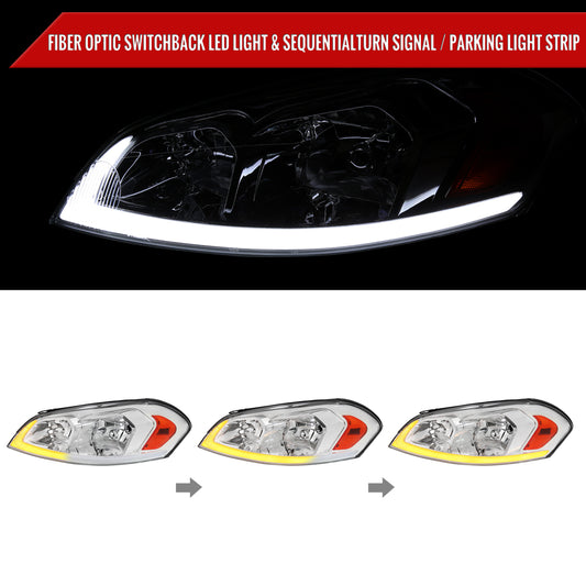 2007 -16 Impala Ltd Monte Spec-D aftermarket LED bar headlights