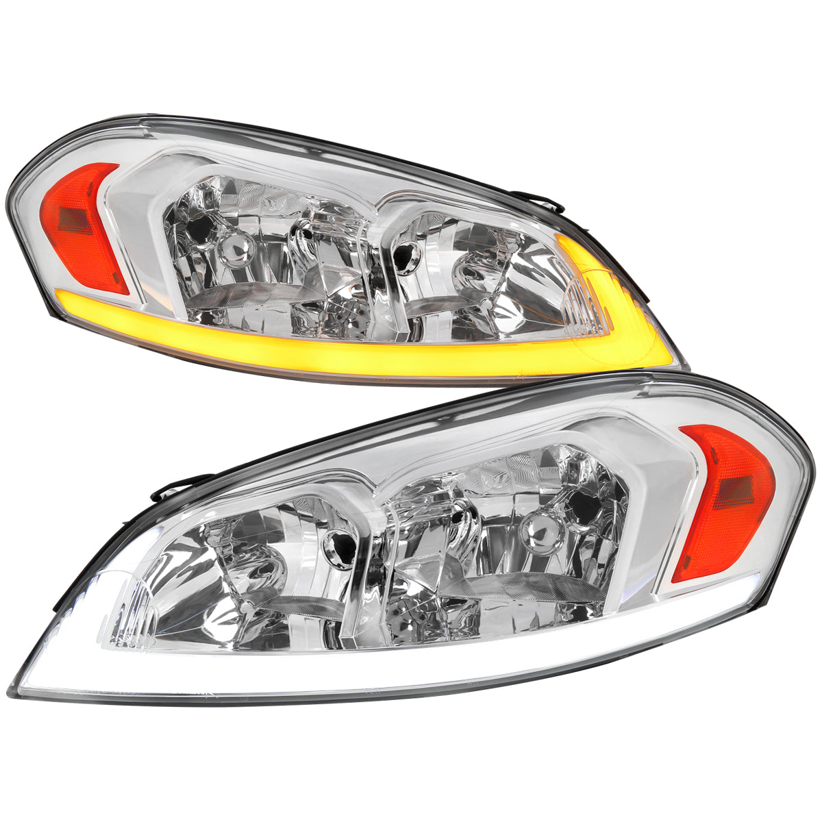 Spec-D 2006 -16 Impala Ltd Monte LED bar headlights upgrade