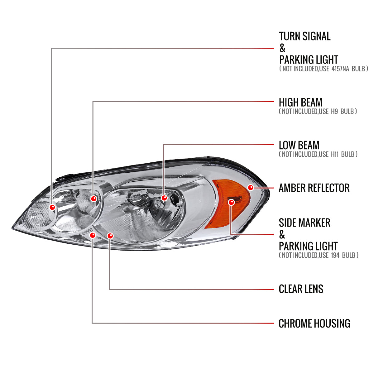 09 Impala Ltd Monte Spec-D lighting upgrade