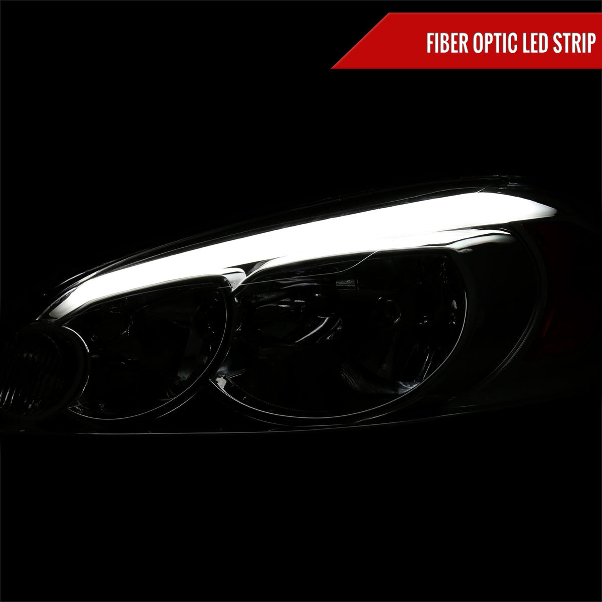 2007 -16 Impala Ltd Monte Spec-D smoked aftermarket headlights