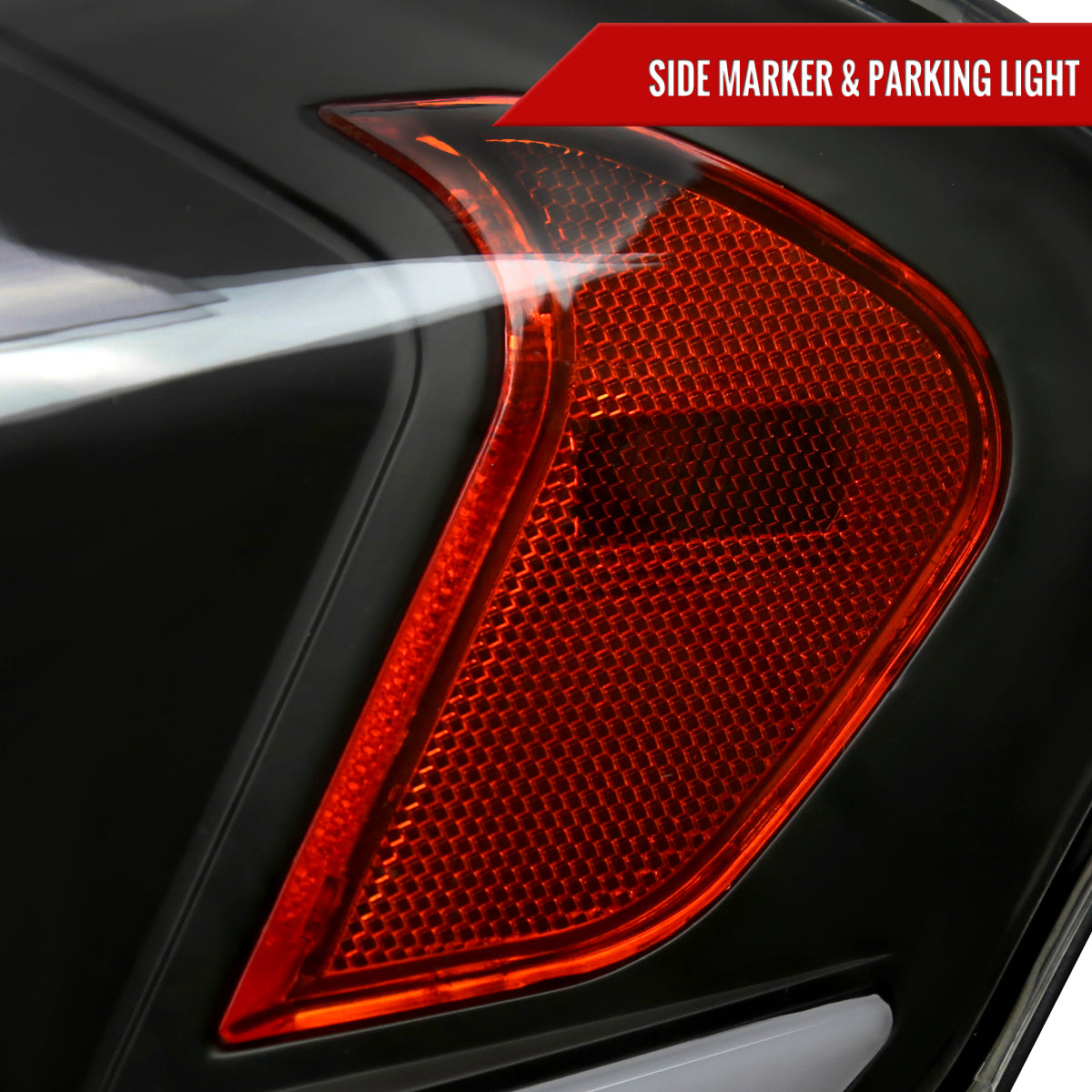 Spec-D 2006-2013 Chevrolet Impala/2014-2016 Impala Ltd/2006-2007 Monte Carlo Switchback Sequential Signal LED Bar OE Style Black Headlights