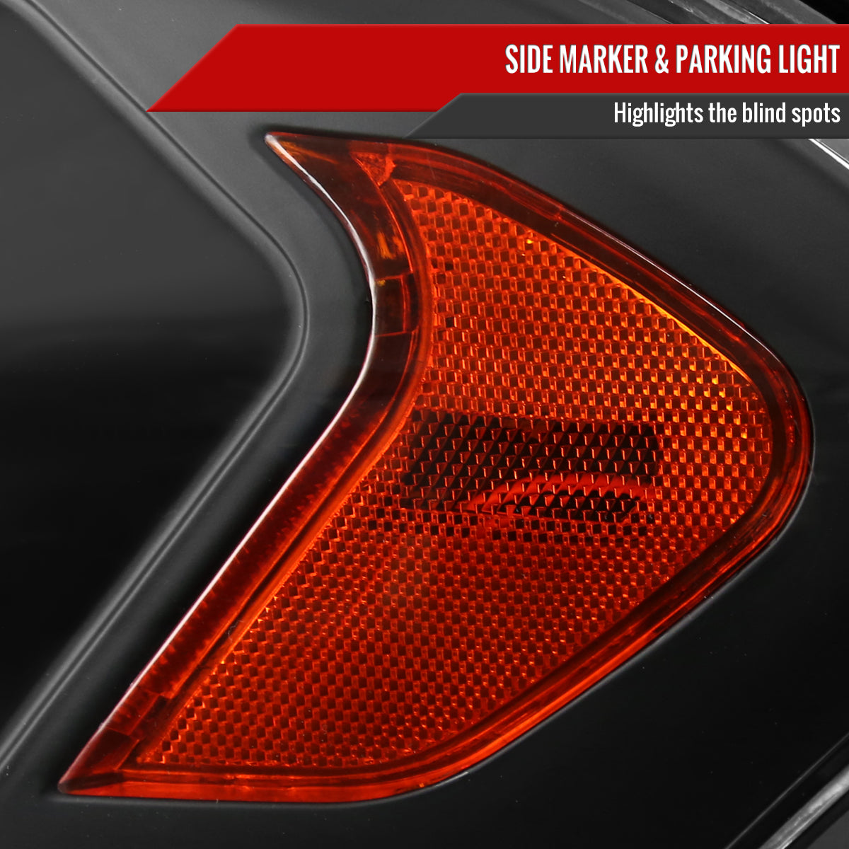 Spec-D 2006-2013 Chevrolet Impala / 2014-2015 Impala Ltd / 2006-2007 Monte Carlo OE Style Crystal LED Black Headlights