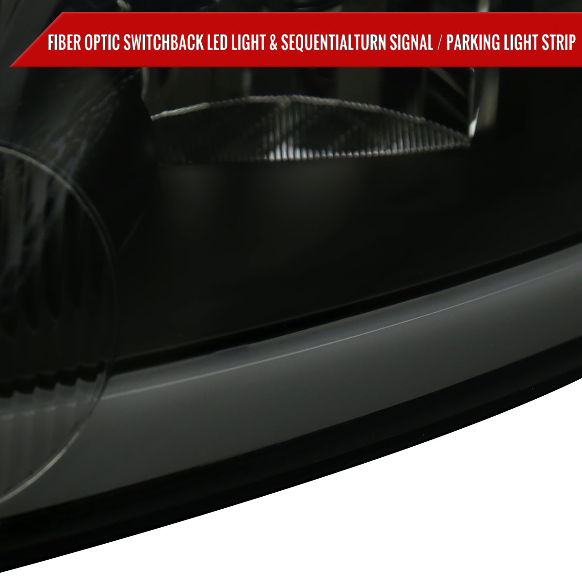 Spec-D 2010 -16 Impala Ltd Monte black custom headlights