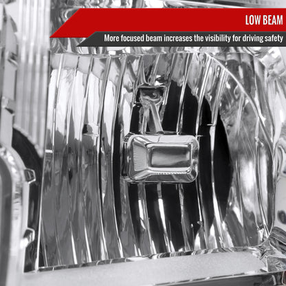 Spec-D 2011 Dodge Journey Factory chrome headlights