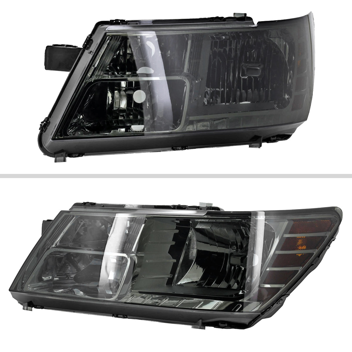 2010 Dodge Journey OE Spec-D chrome aftermarket headlights