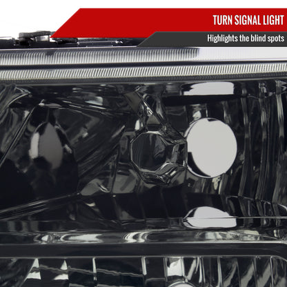 Spec-D 2013 Dodge Journey OE chrome custom headlights
