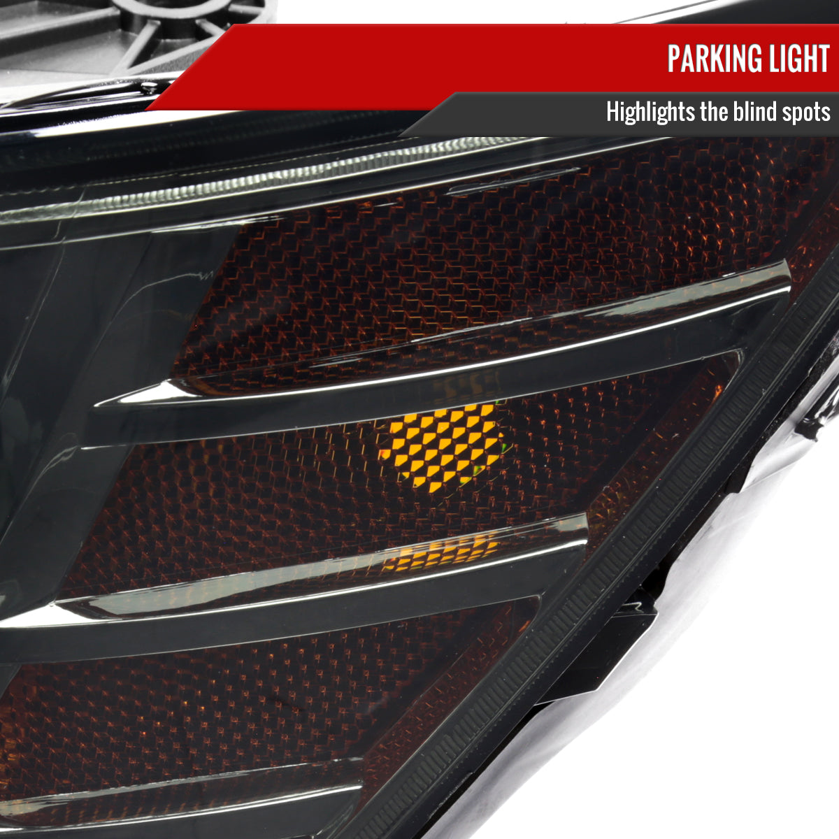 Spec-D 09 Dodge Journey OE chrome headlights