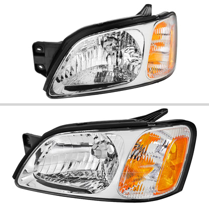 2001 Subaru Legacy Brighton Baja Spec-D passenger-side aftermarket headlights