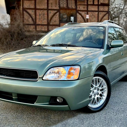 03 Subaru Legacy Brighton Baja Spec-D passenger-side lighting upgrade