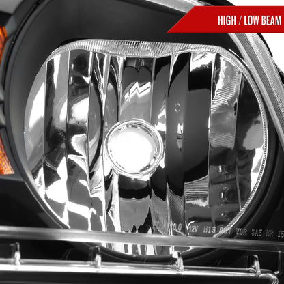 Spec-D 2010-2014 Ford Mustang OE Style Black Headlights