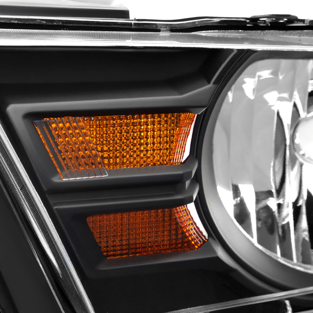 Spec-D 2010-2014 Ford Mustang OE Style Black Headlights