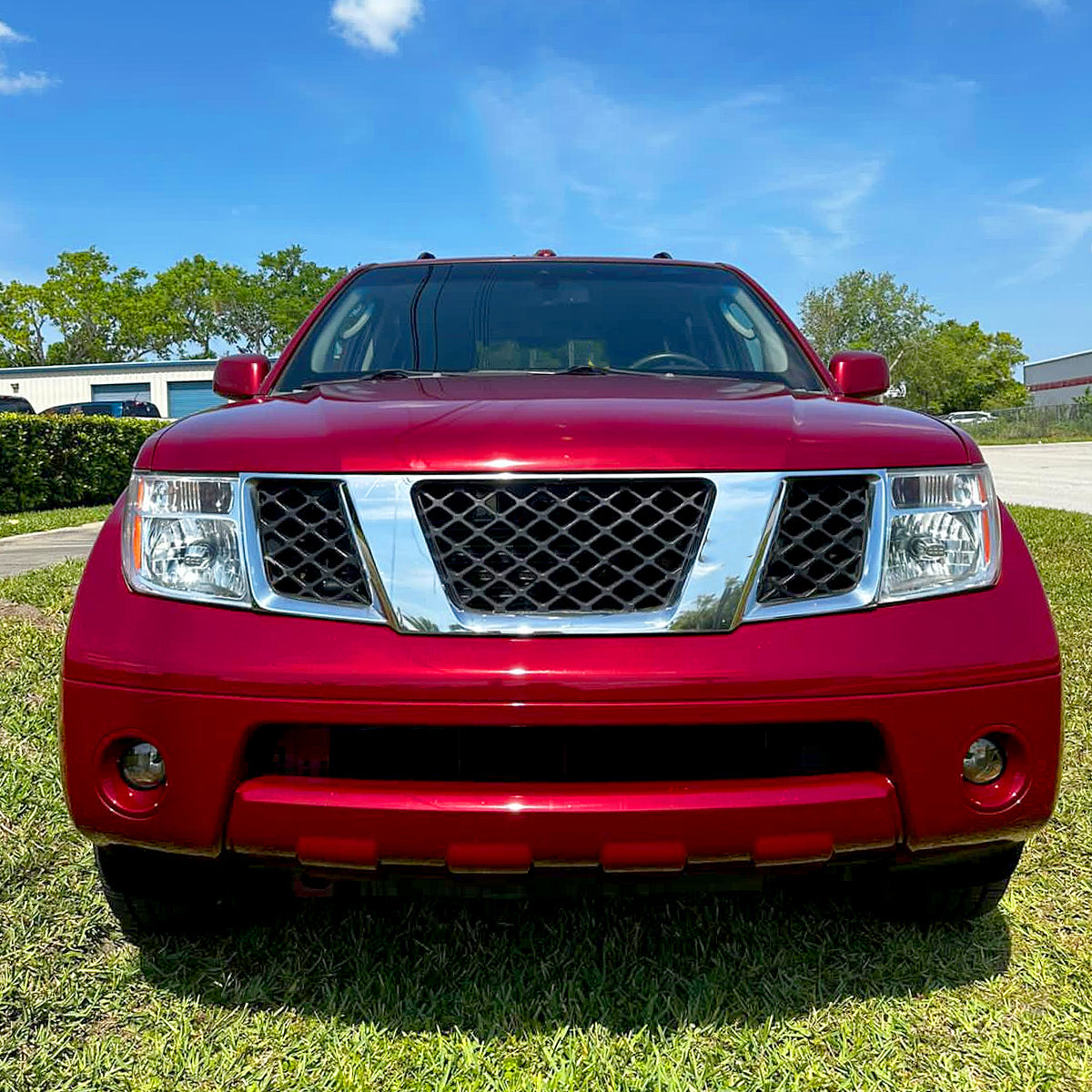 Spec-D 05 Frontier Pathfinder OE chrome headlights