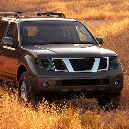 Spec-D 05 Frontier Pathfinder OE smoked headlights