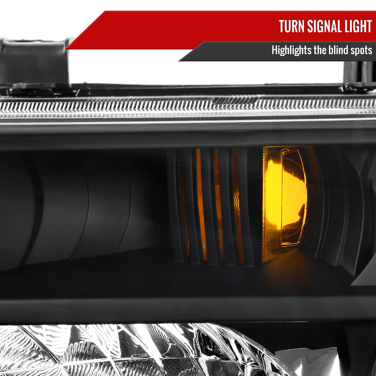 Spec-D 2005-2008 Nissan Frontier/2005-2006 Pathfinder OE Style Black Headlights