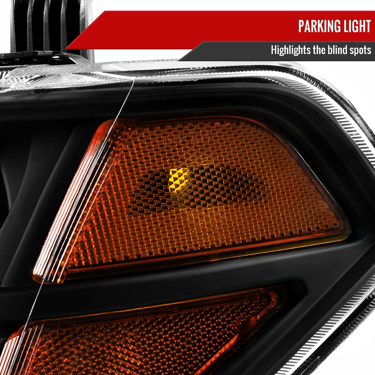 Spec-D 2005-2008 Nissan Frontier/2005-2006 Pathfinder OE Style Black Headlights