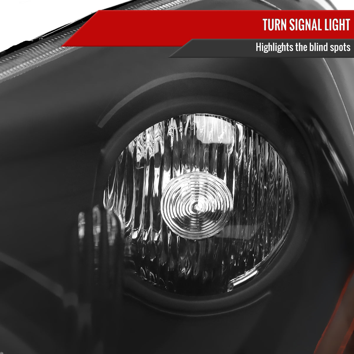 Spec-D 2003-2005 Honda Pilot OE Style Black Headlights