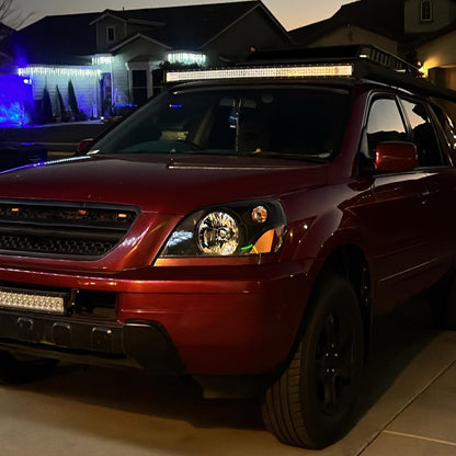 Spec-D 2003-2005 Honda Pilot OE Style Black Headlights