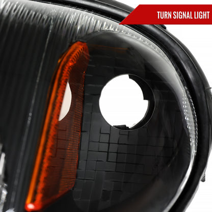 Spec-D 2001-2005 Chrysler PT Cruiser OE Style Black Headlights