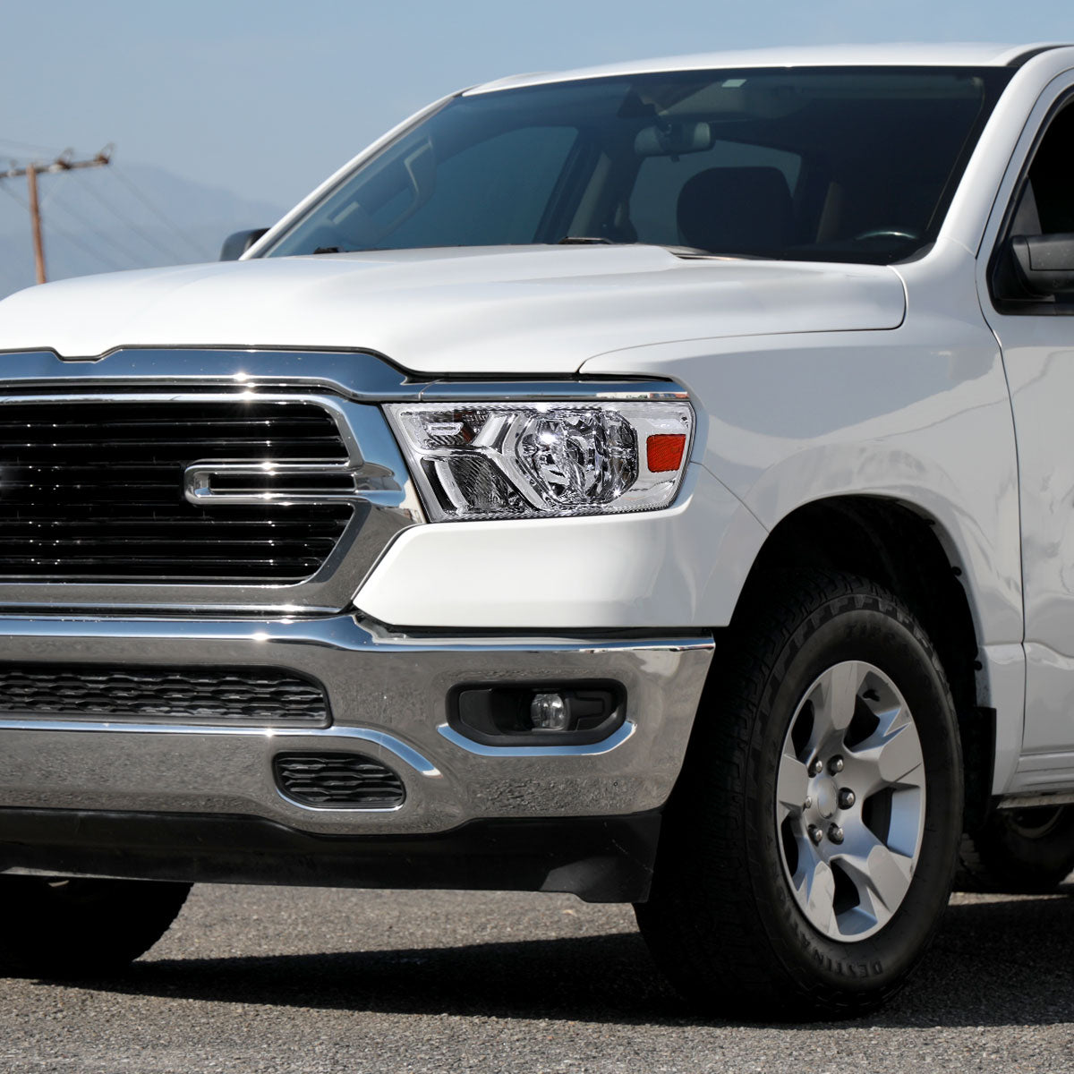 Spec-D 2019-2024 Ram 1500 Driver Side Headlight Replacement Housing