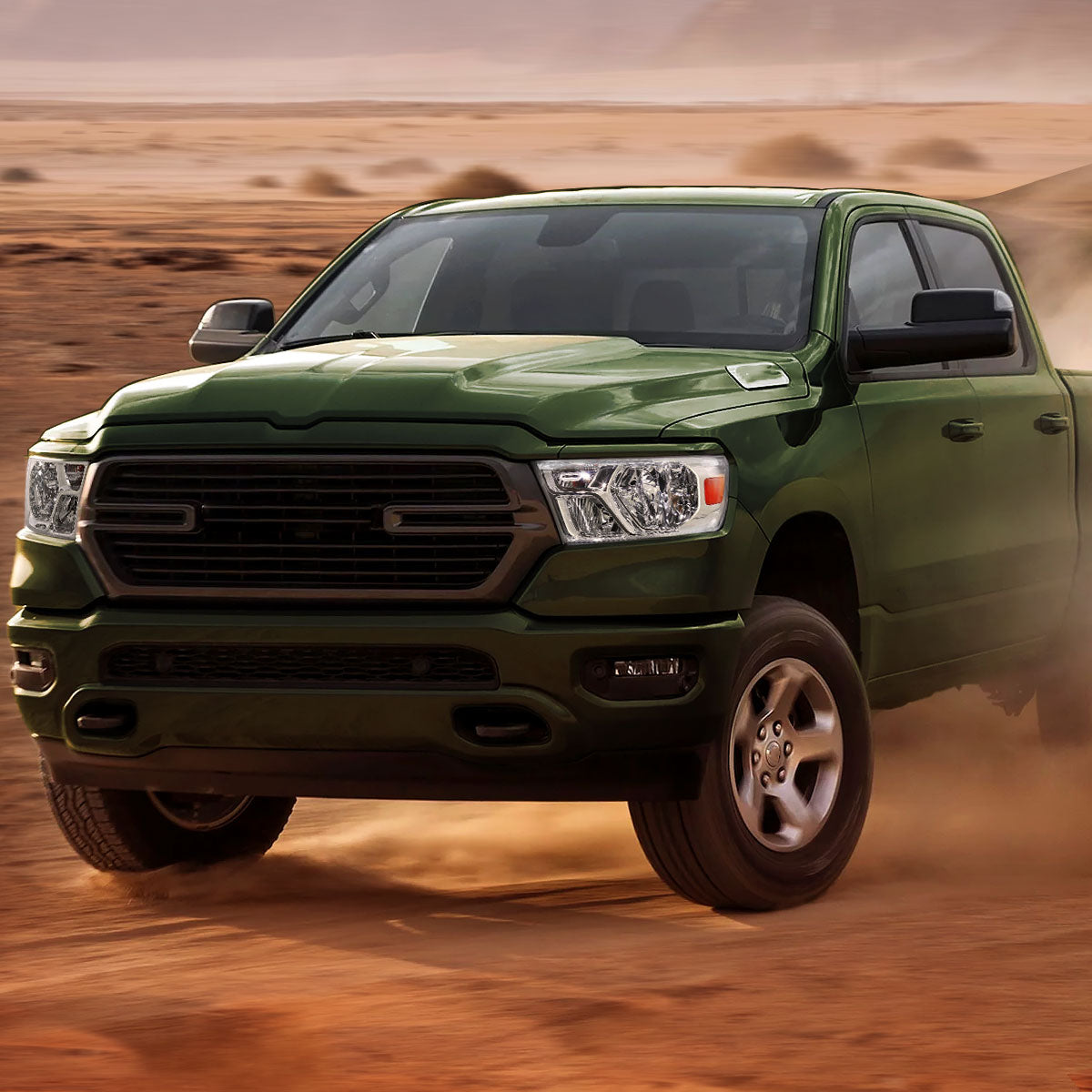 Spec-D Ram 1500 LH Headlamp 2023 Stock Style Replacement