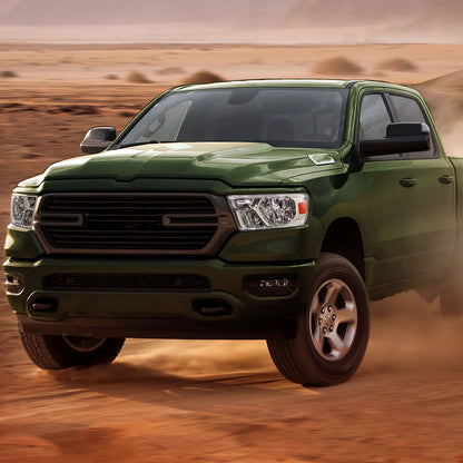 Spec-D Ram 1500 LH Headlamp 2023 Stock Style Replacement